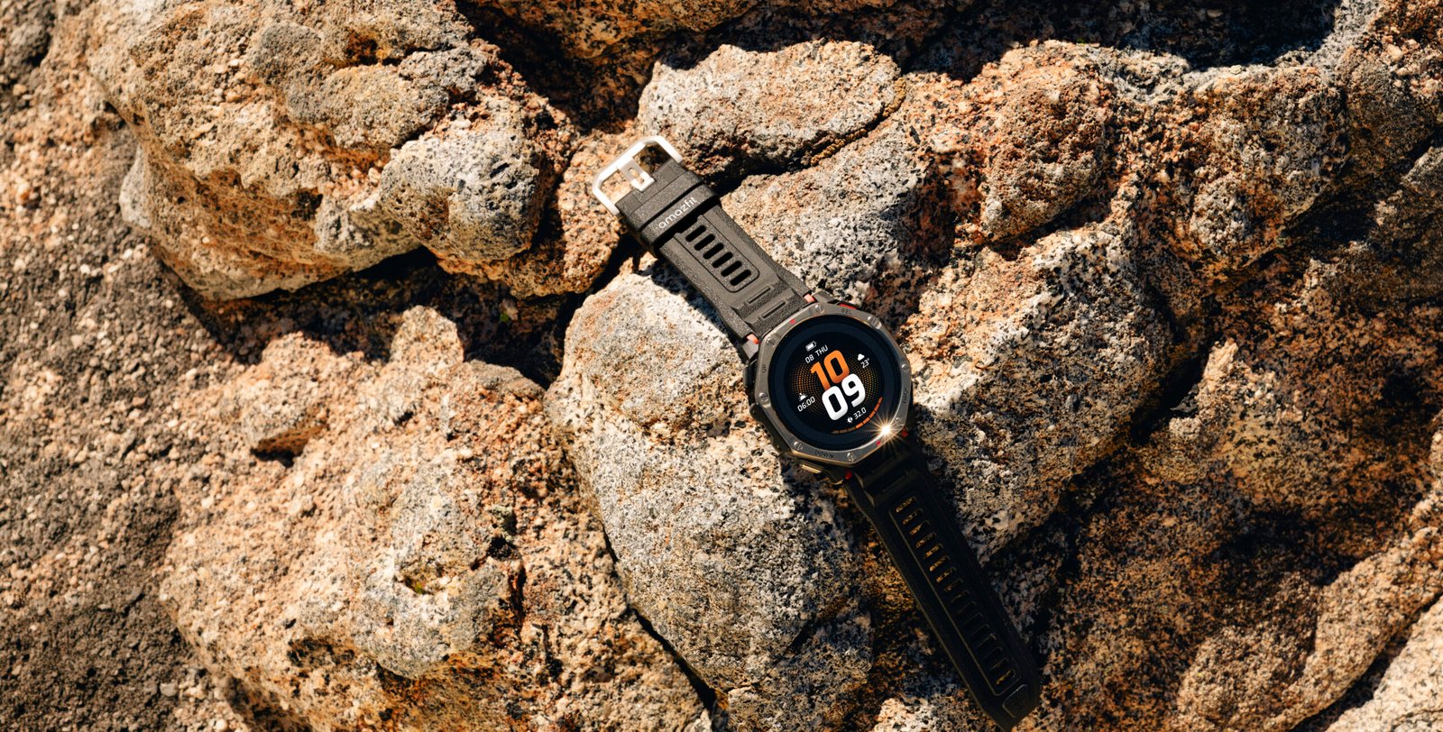 Dual-sided solar charging? Meet the Amazfit T-Rex Dual Solar.