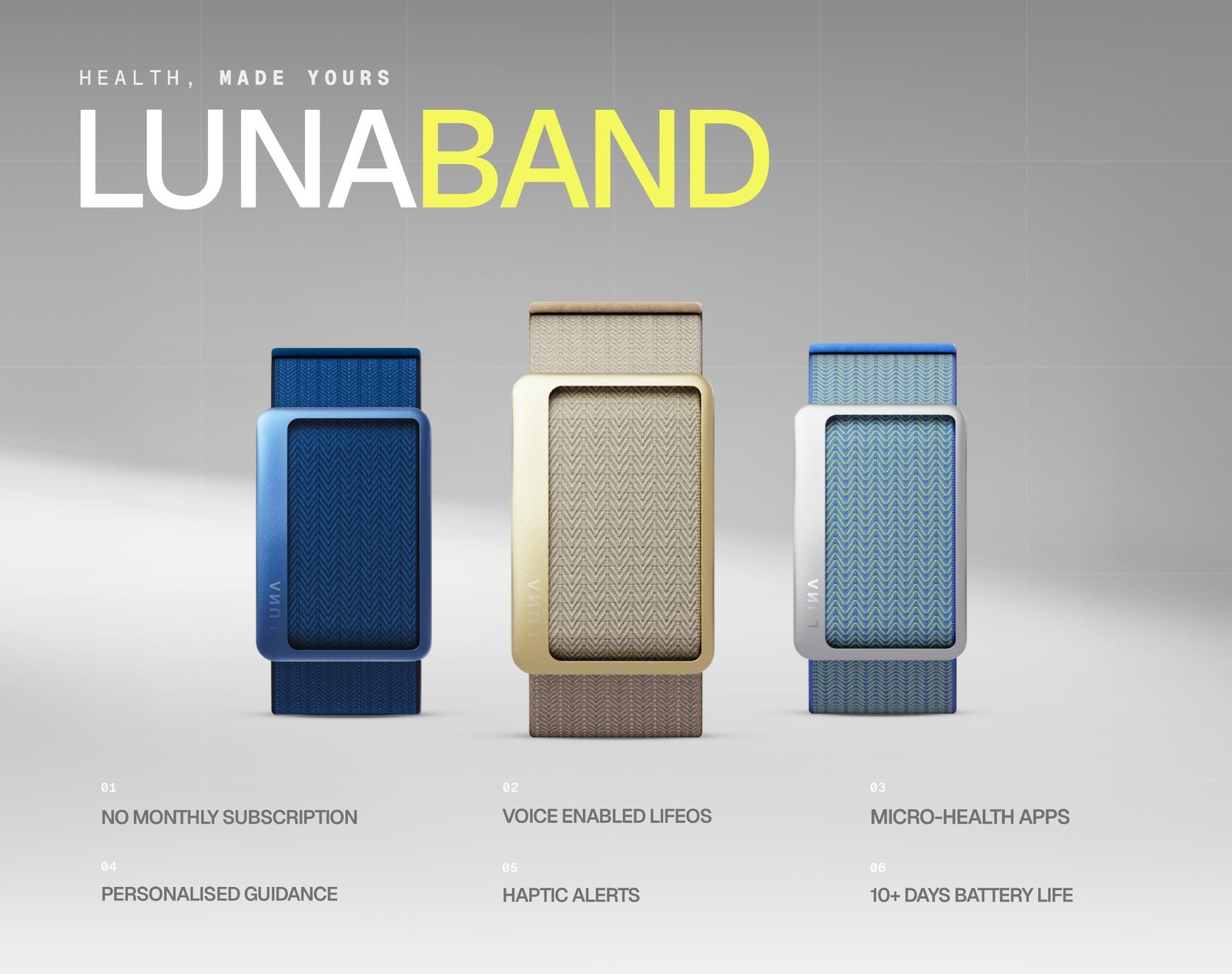 Is Luna Band the most interesting thing in wearables?